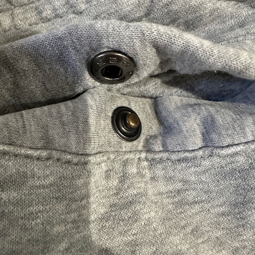 Nike Just Do It Men's Gray Cotton Blend Drawstring Waist Sweat Shorts - L - Picture 6 of 7